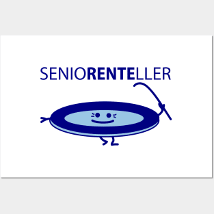 Seniors pension food Posters and Art